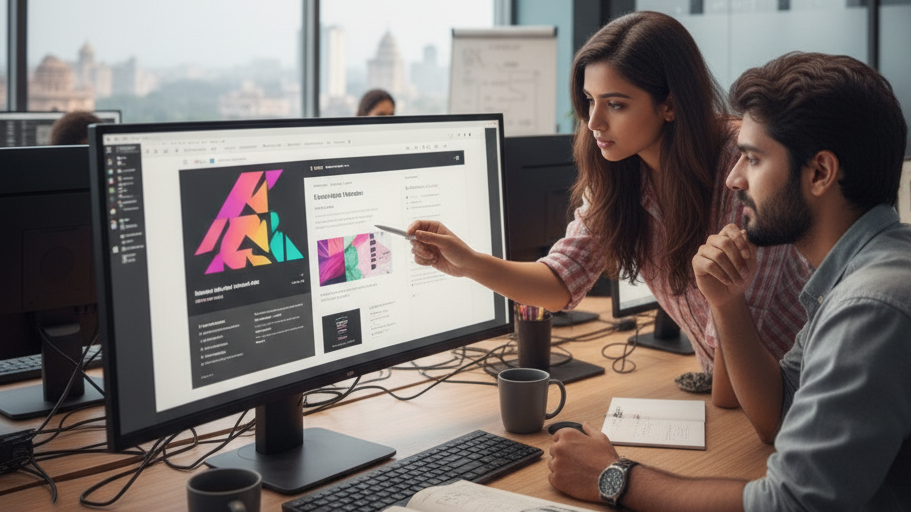 creative website designing company in Kanpur